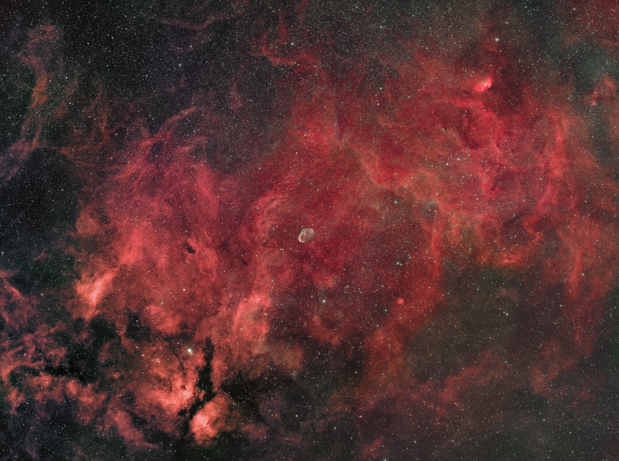 NGC 6888 - Widefield-Aufnahme