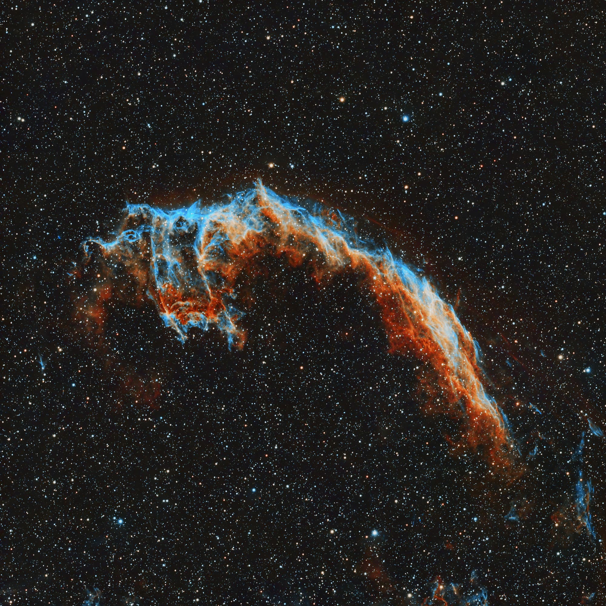 Östlicher Schleiernebel (NGC 6992)