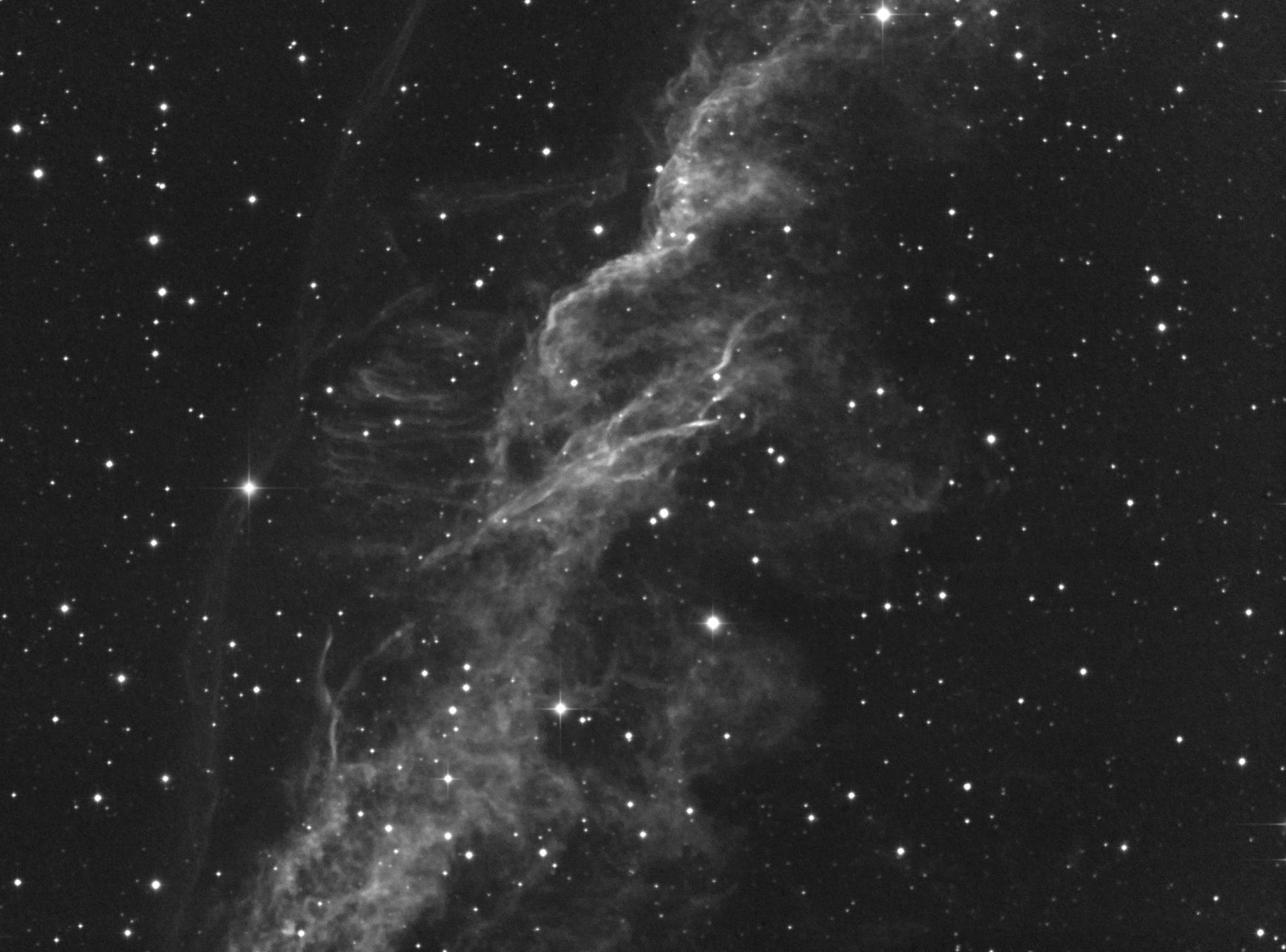 Übergangsbereich zwischen NGC 6995 und NGC 6992