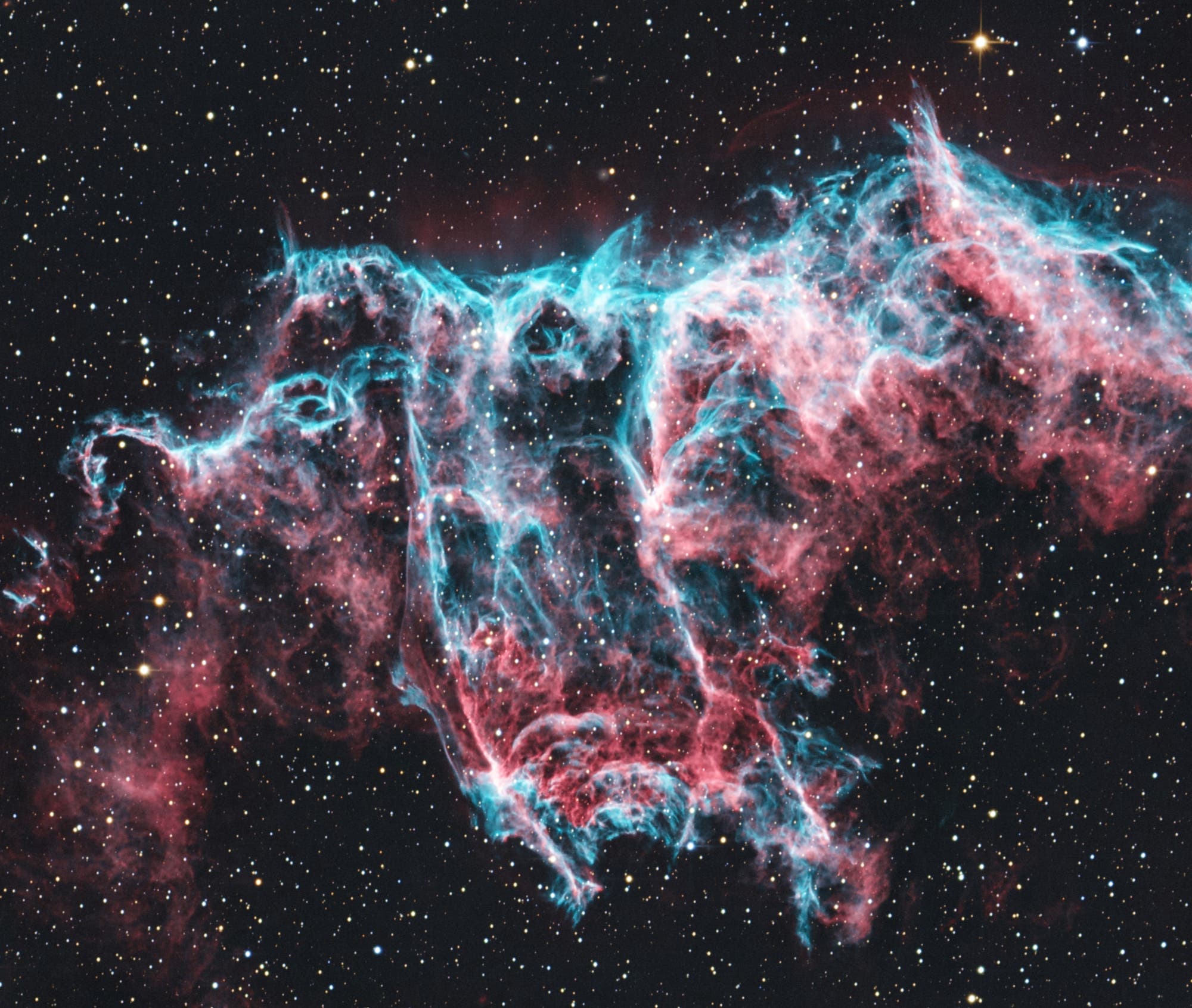 Fledermausnebel NGC 6995