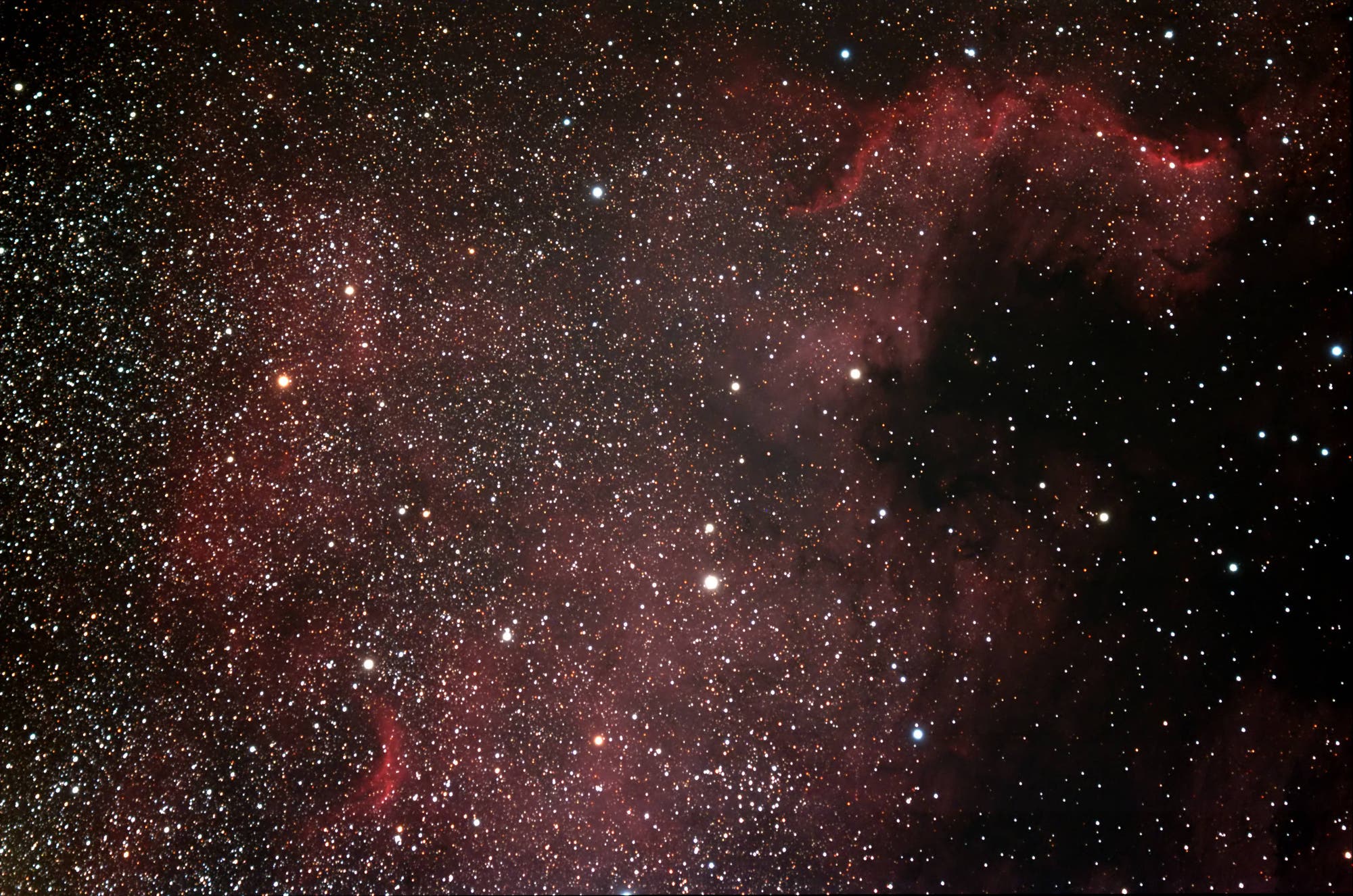 Der Nordamerikanebel NGC 7000