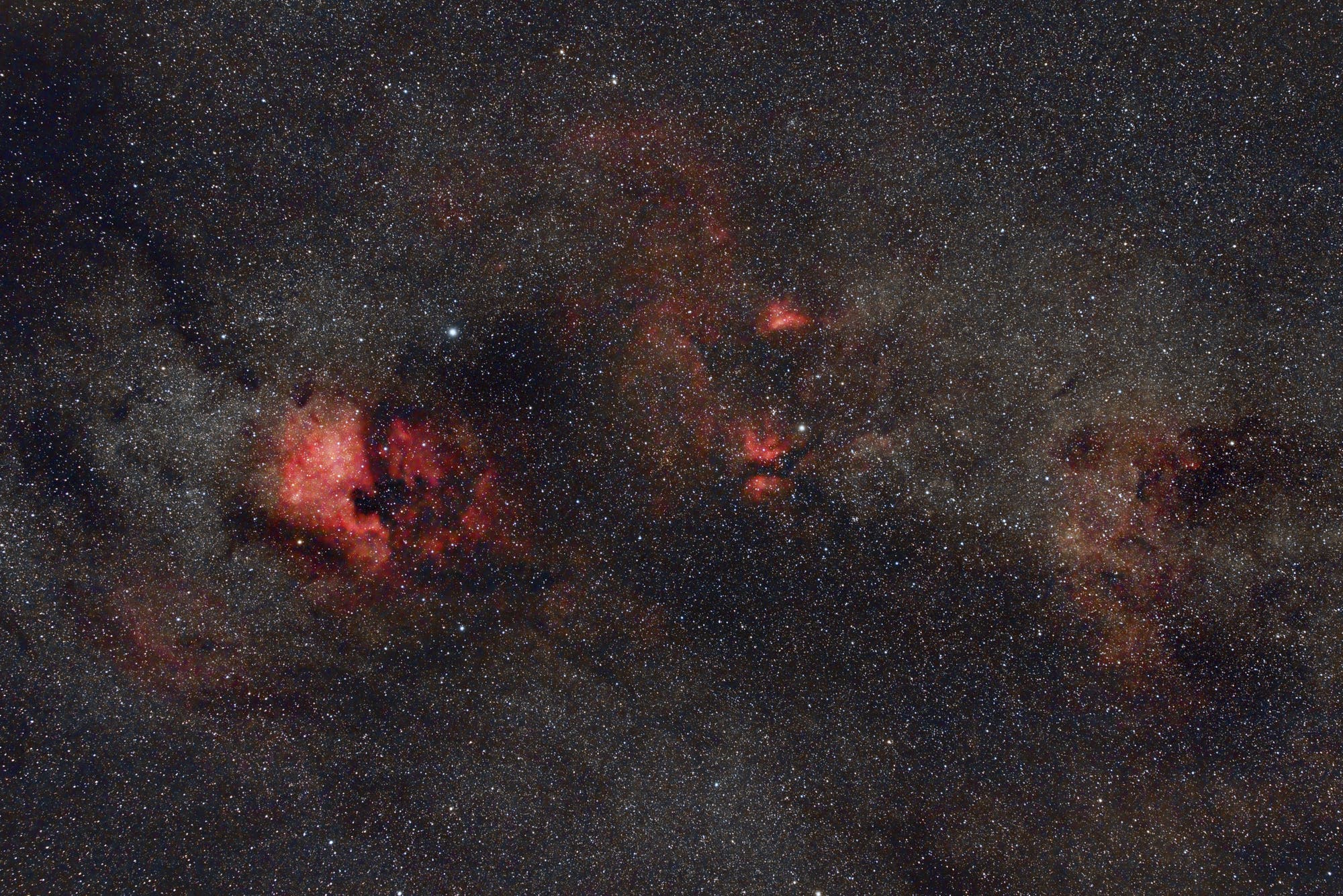 Milchstraße mit NGC 7000