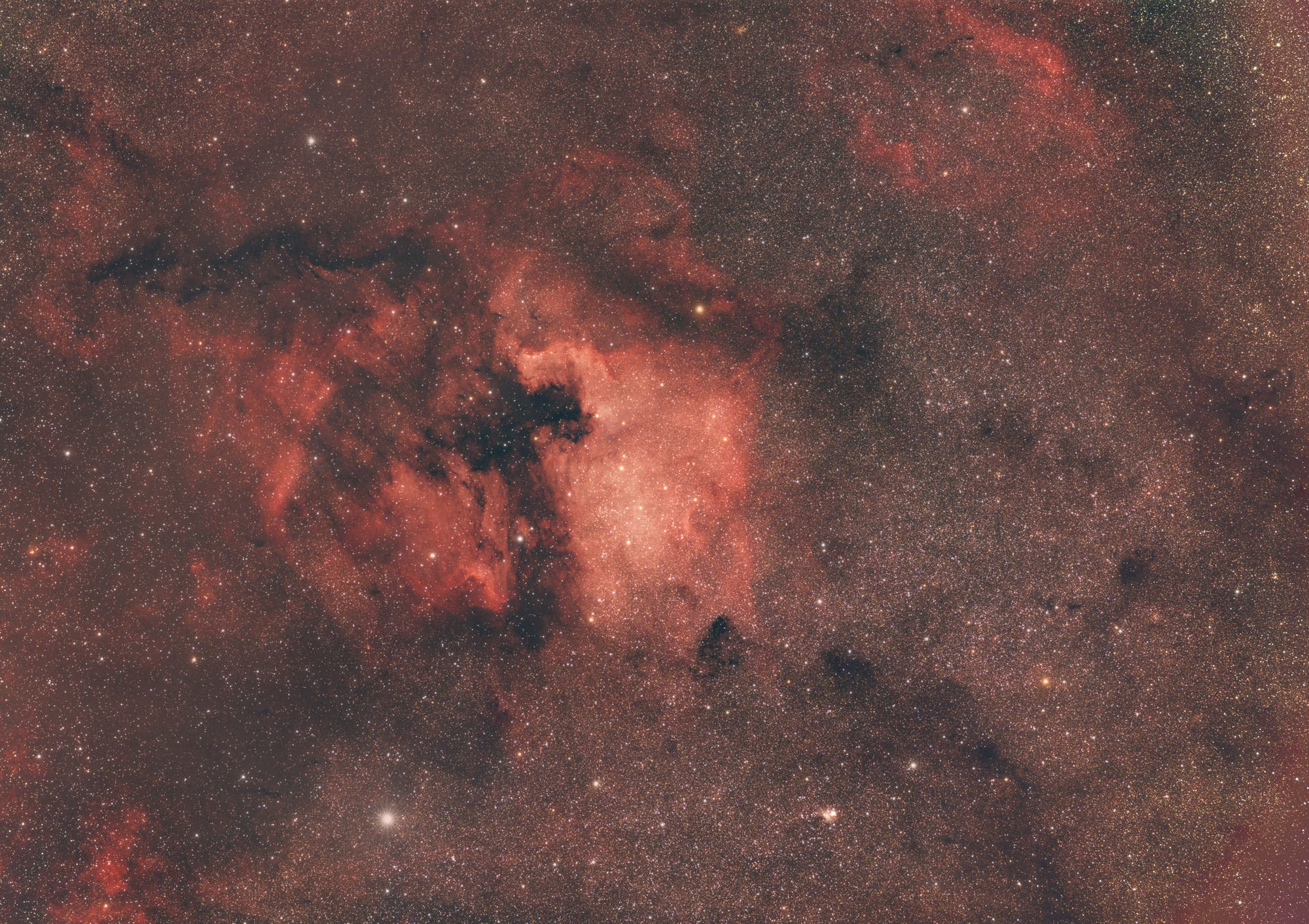 Nordamerika-Nebel NGC 7000
