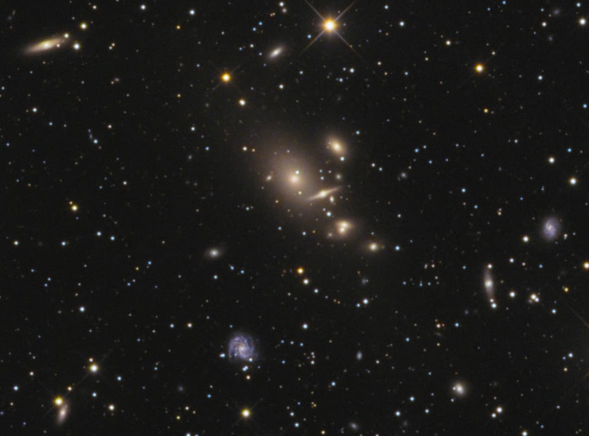 Abell 262 Galaxienhaufen-Detail