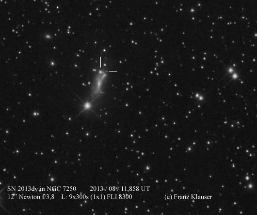 SN 2013dy in NGC 7250