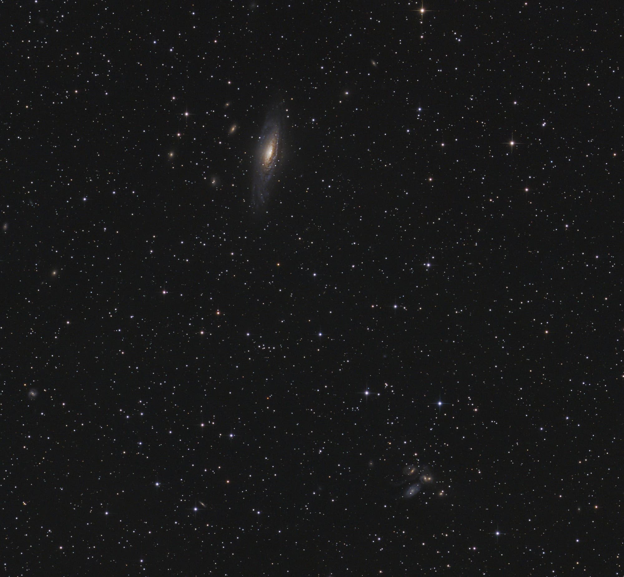 NGC 7331 und Stephans Quintett
