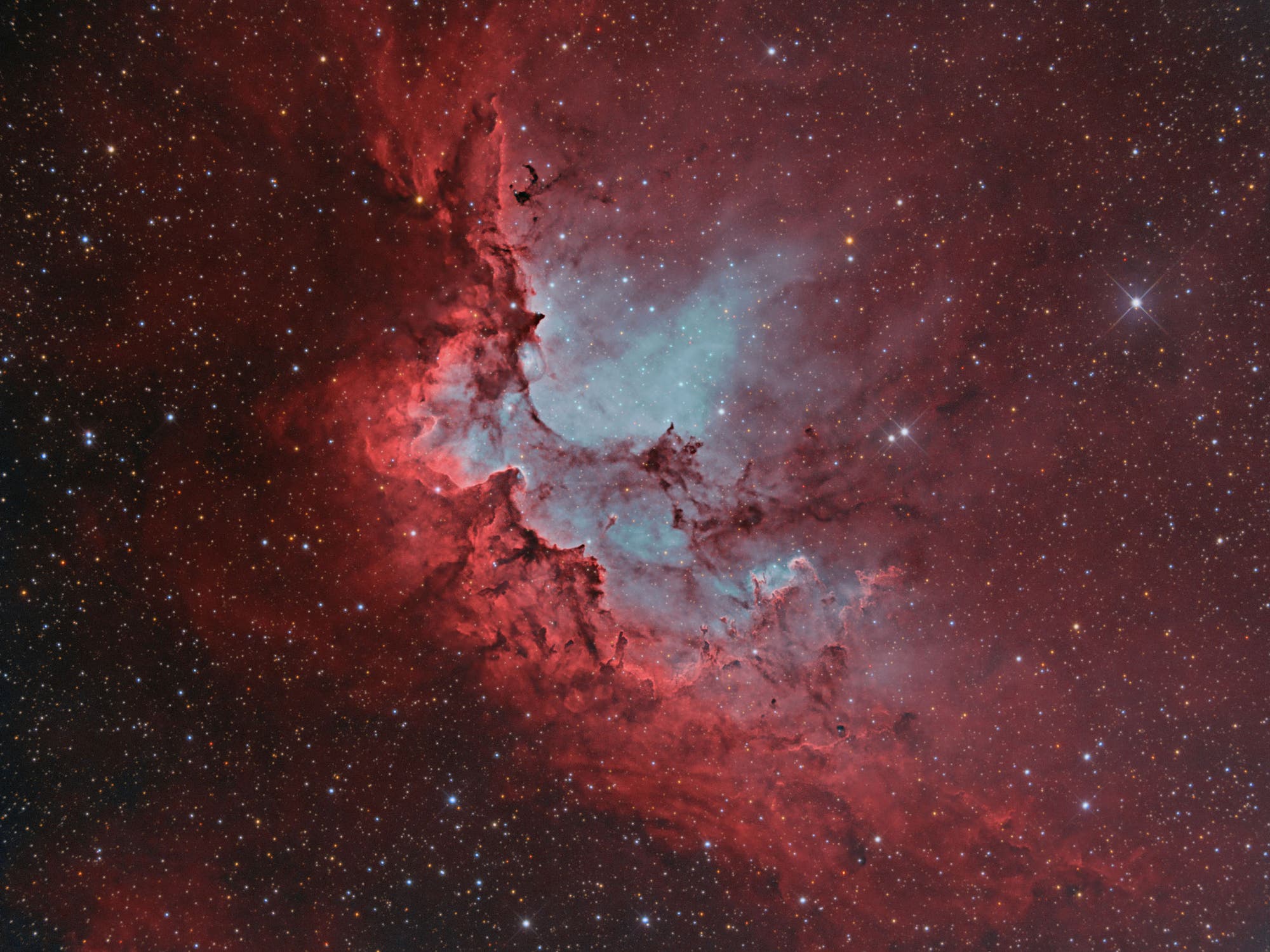 Wizard-Nebel Sh2-142 mit NGC 7380