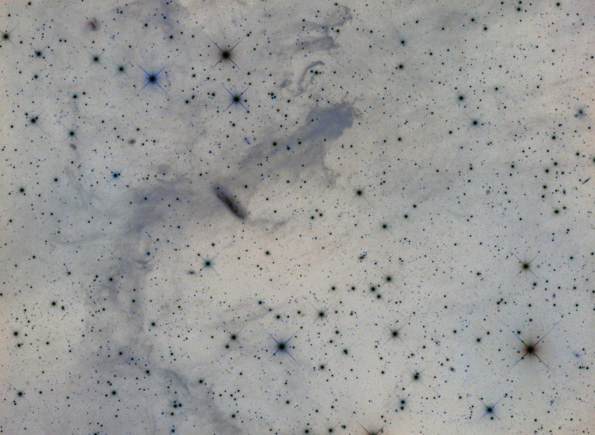 NGC 7497 inverse Darstellung