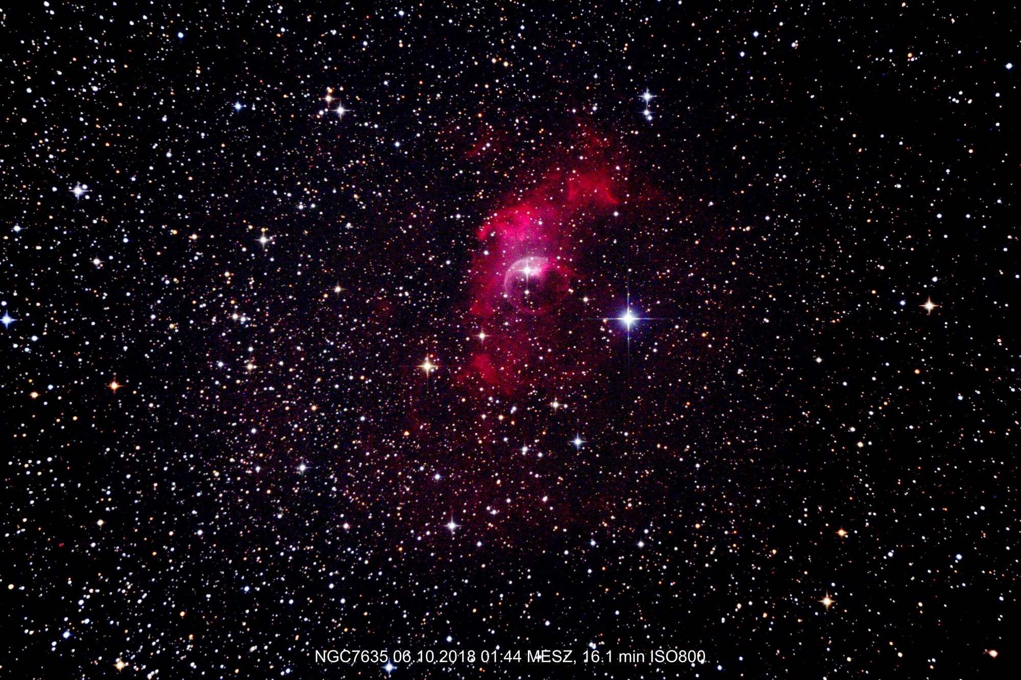 NGC 7635 Bubble-Nebula