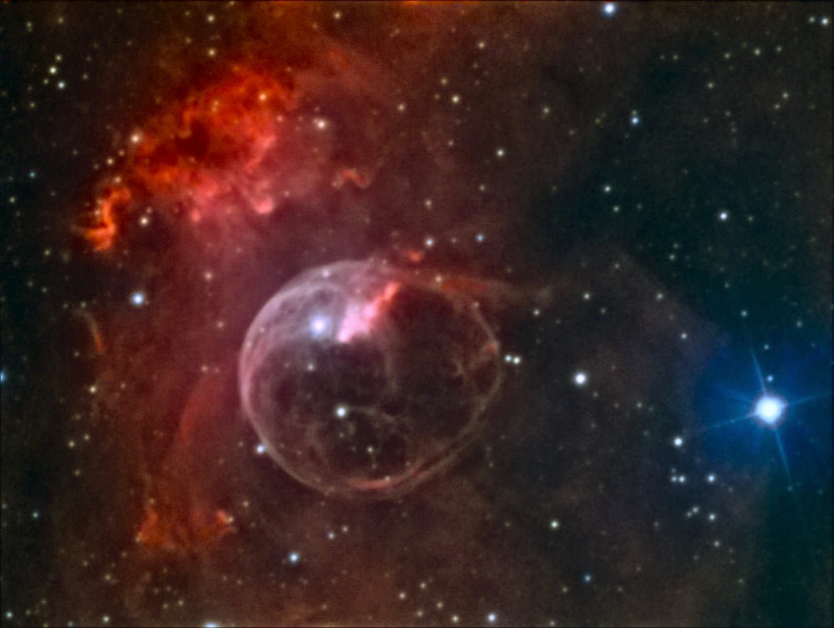 Bubble Nebel NGC7635