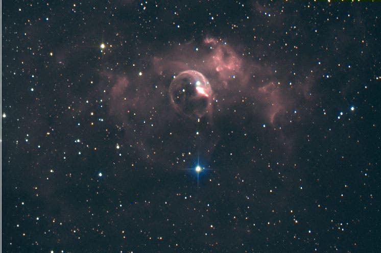 NGC7635  Bubble-Nebel 