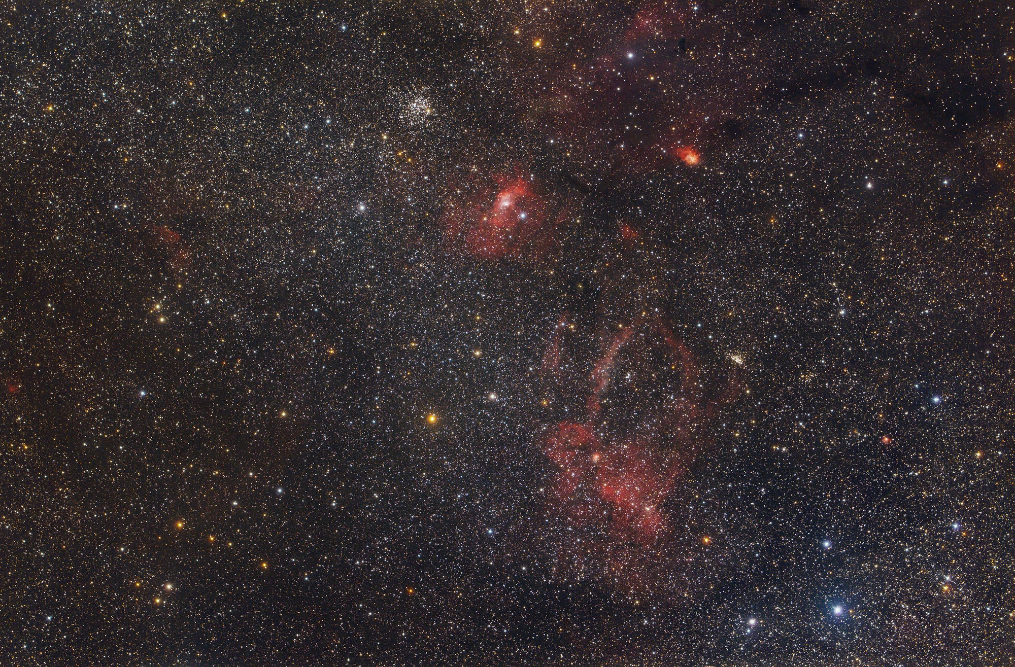 NGC 7635 Bubble-Nebel