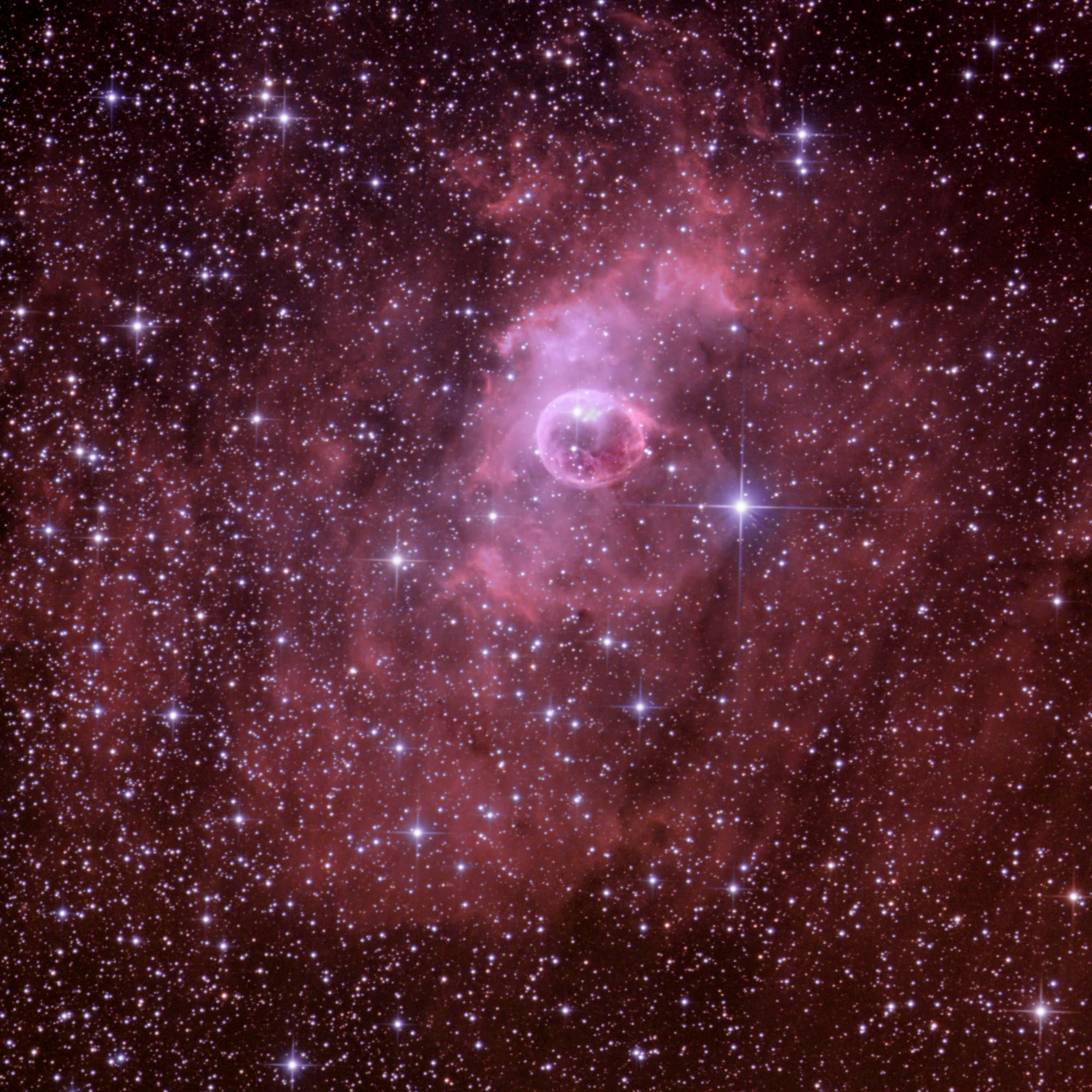 Bubble-Nebel NGC 7635