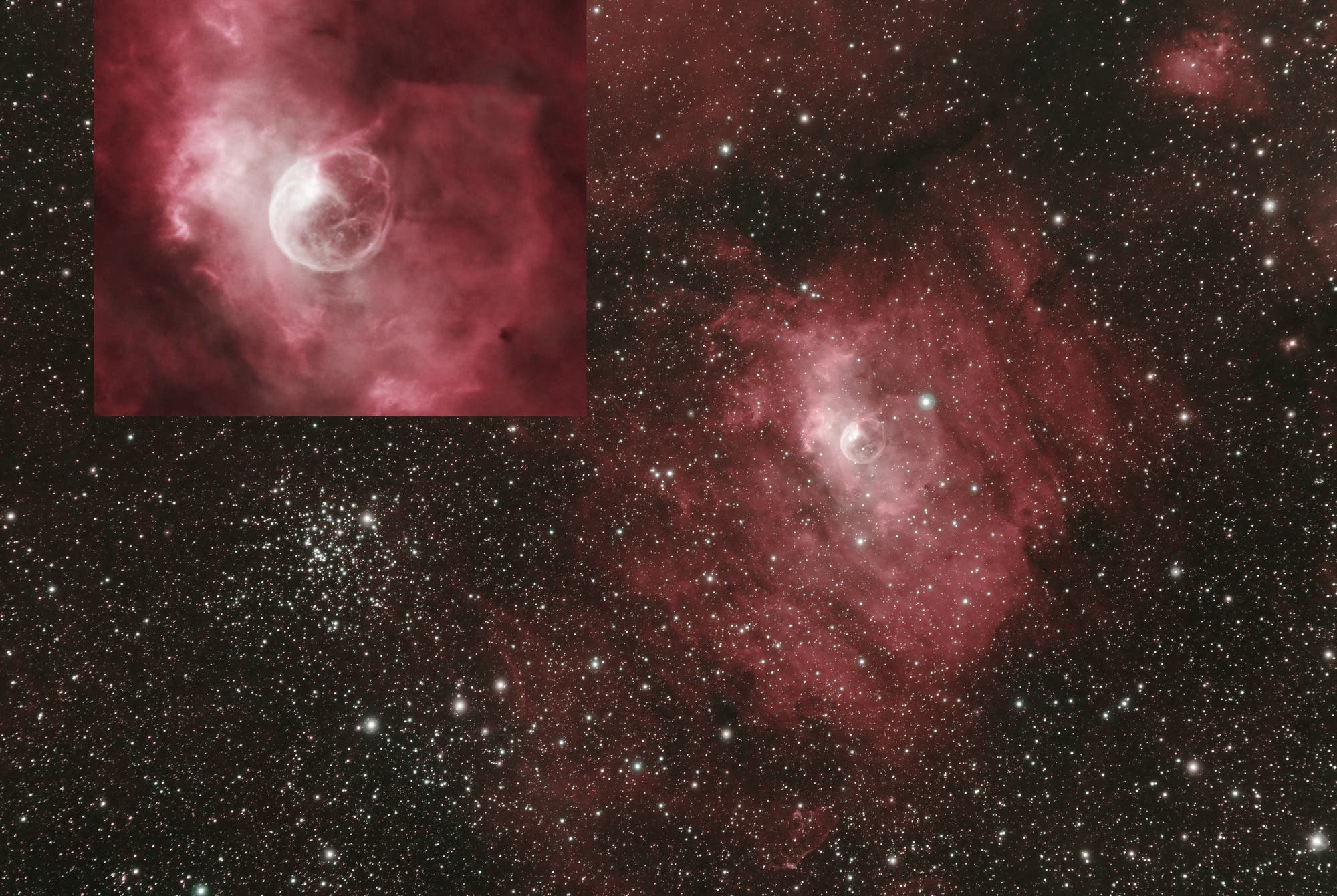 Blasennebel NGC 7635