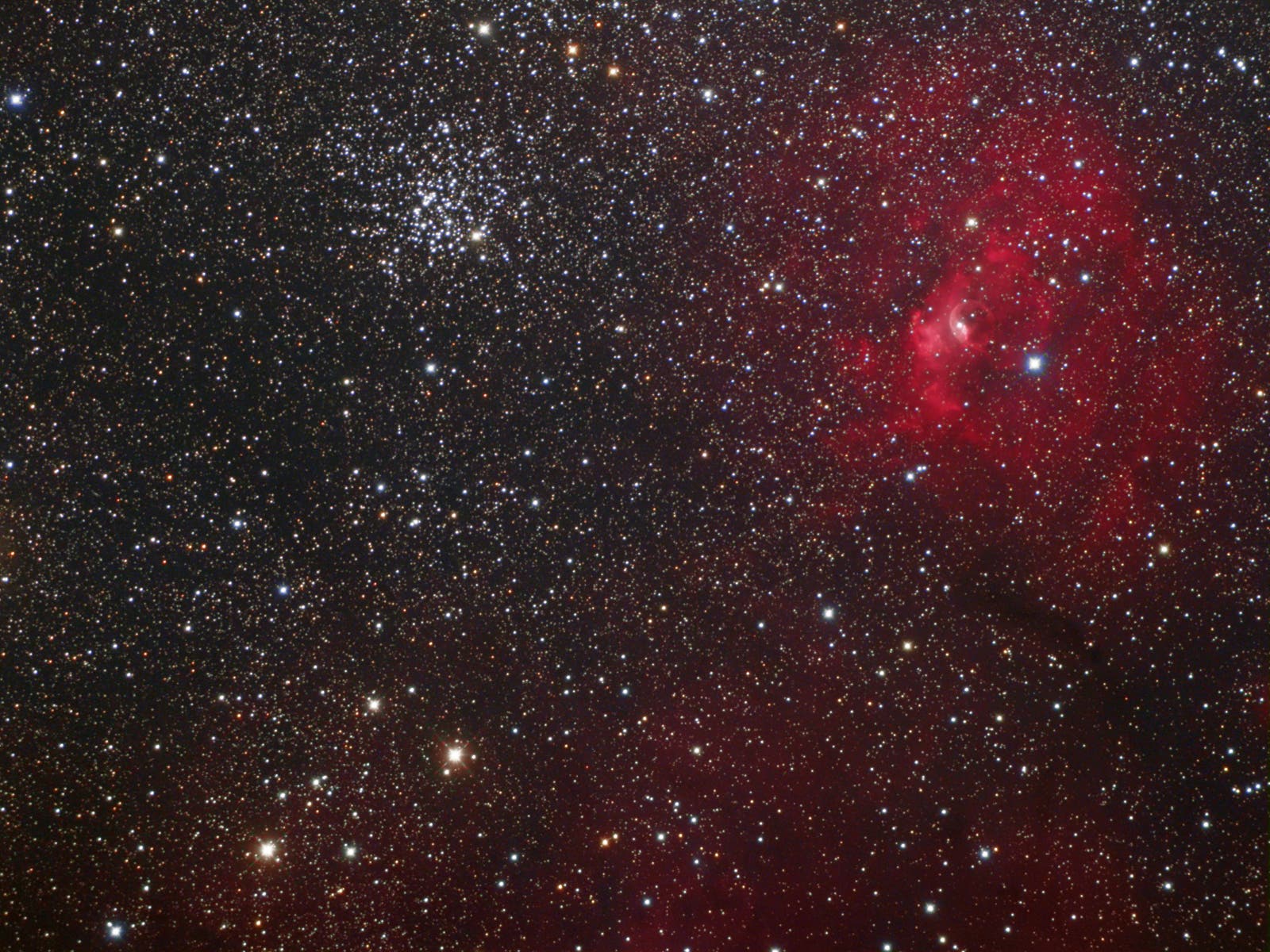 NGC7635  + M52