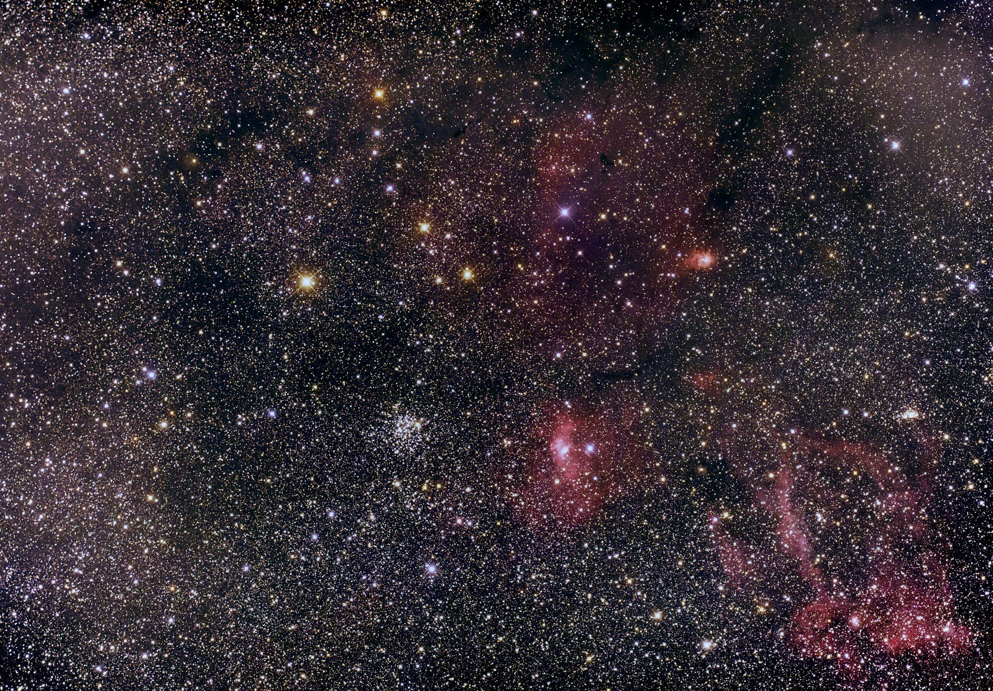 Blasennebel (NGC7635) und M52