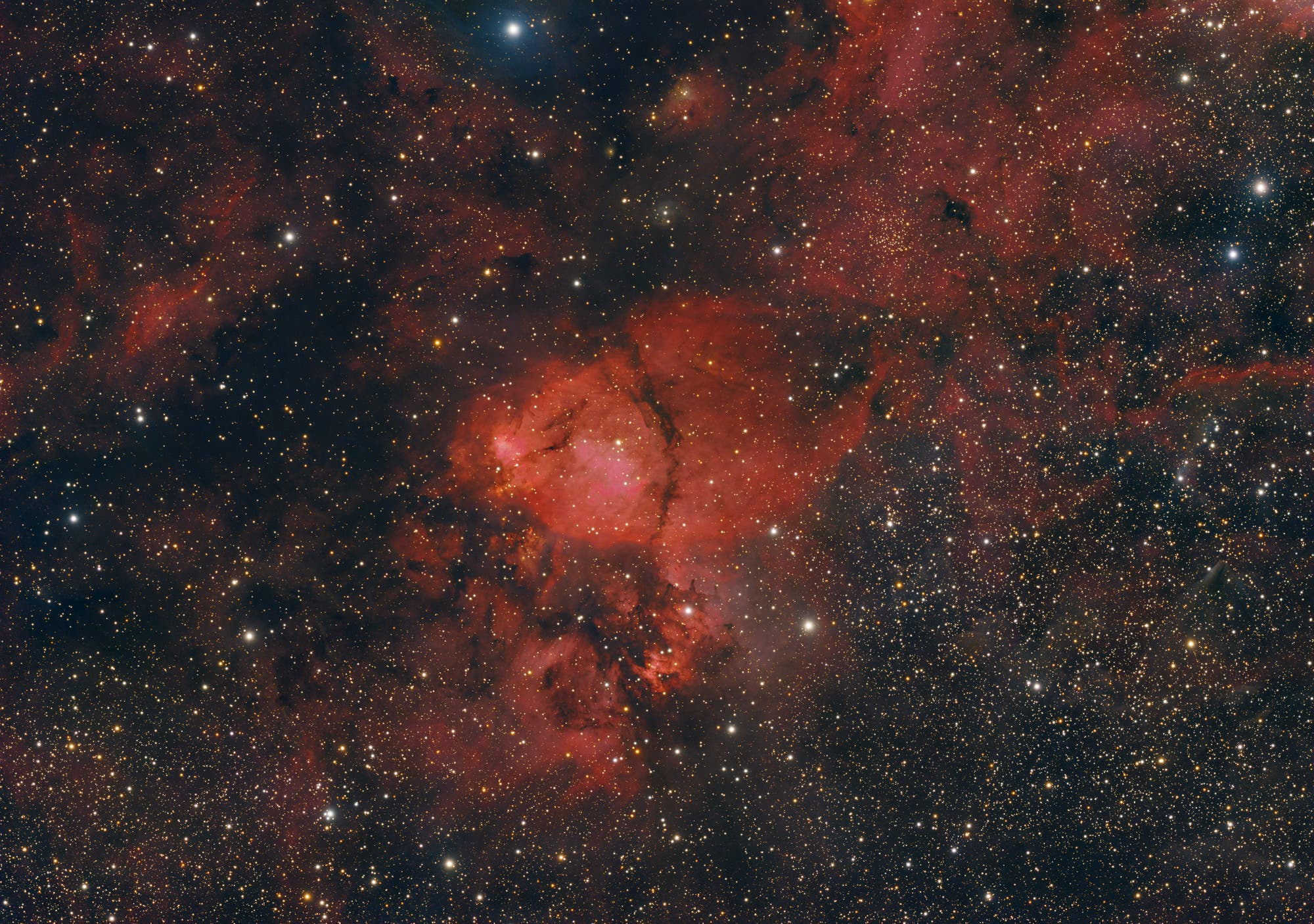 NGC 896 und Umgebung