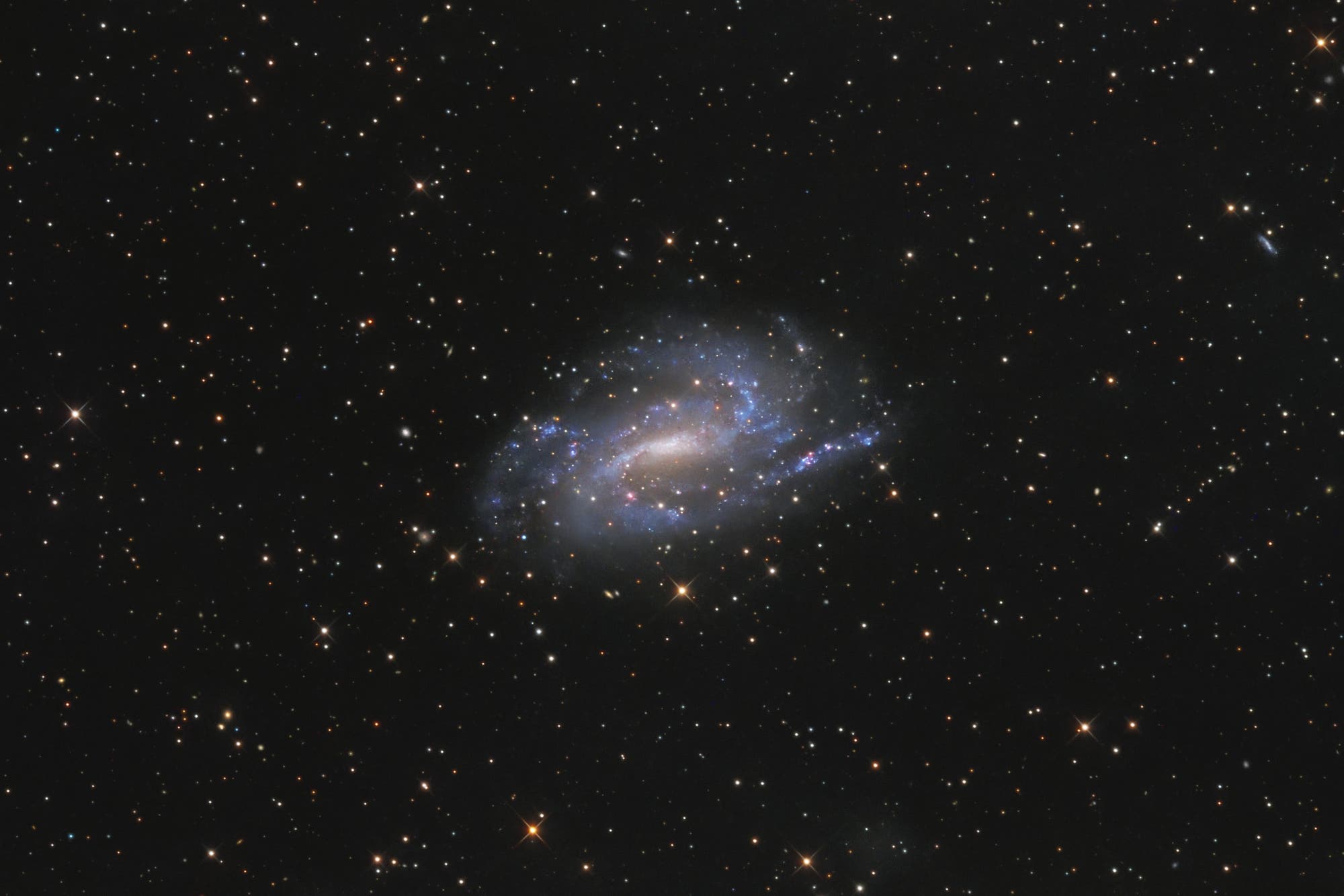NGC 925, eine selten gezeigte Galaxie im Sternbild Dreieck