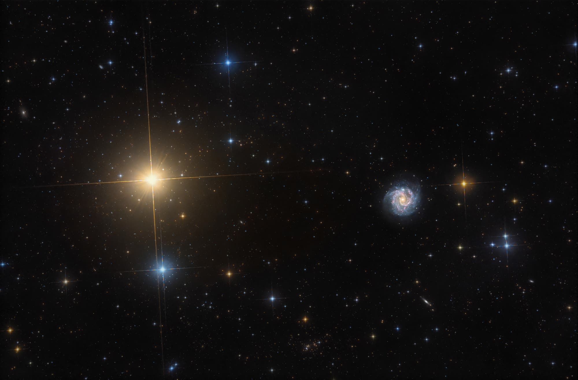 NGC 3184 im Großen Bären