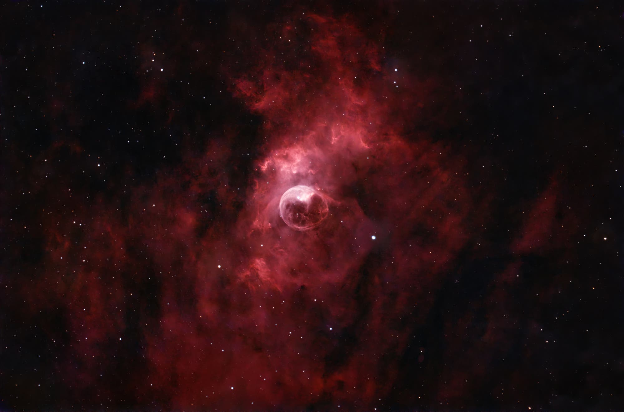Die Blase in der Kassiopeia