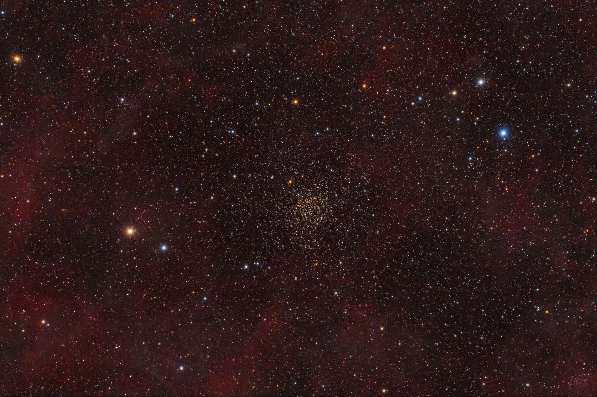 NGC 7789 "Carolines Rose" H-Alpha-LRGB