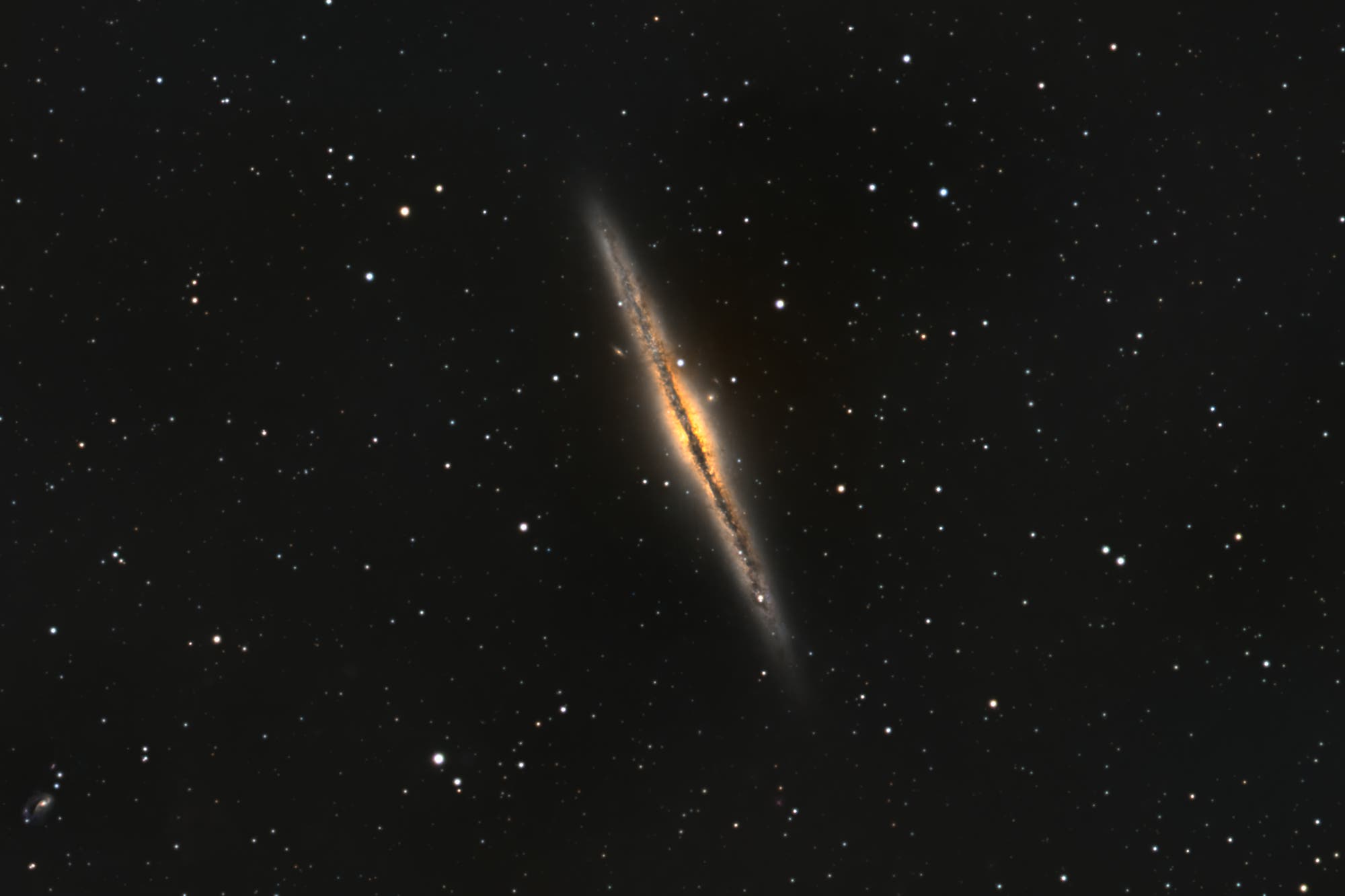 NGC 891, die Silver Sliver Galaxy