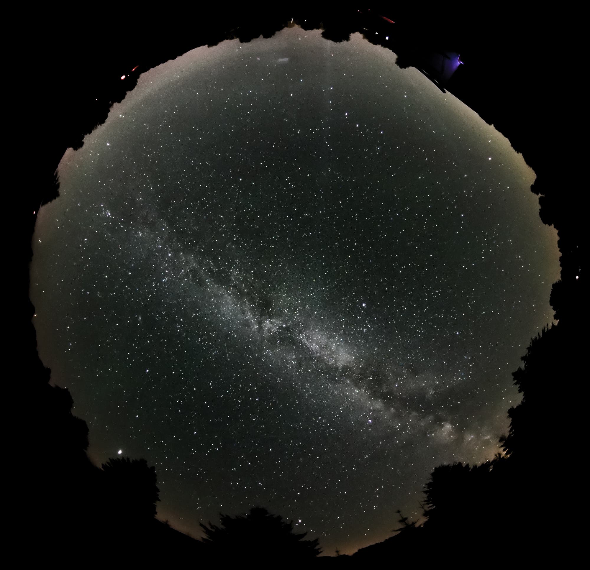 Milchstraße beim Teleskoptreffen in Neu Göhren