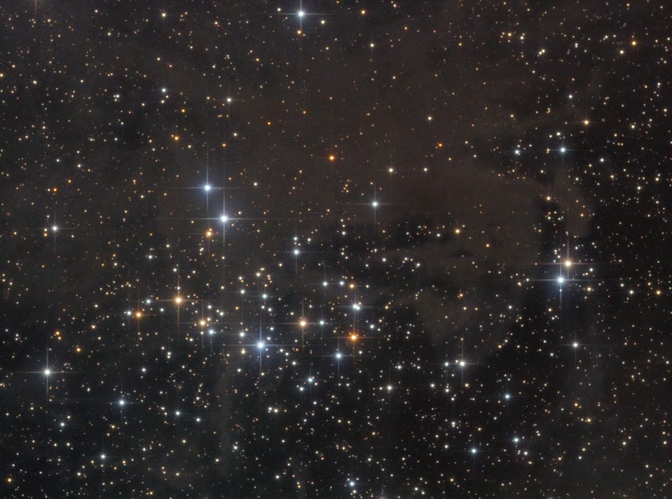 NGC 1342 im Staub