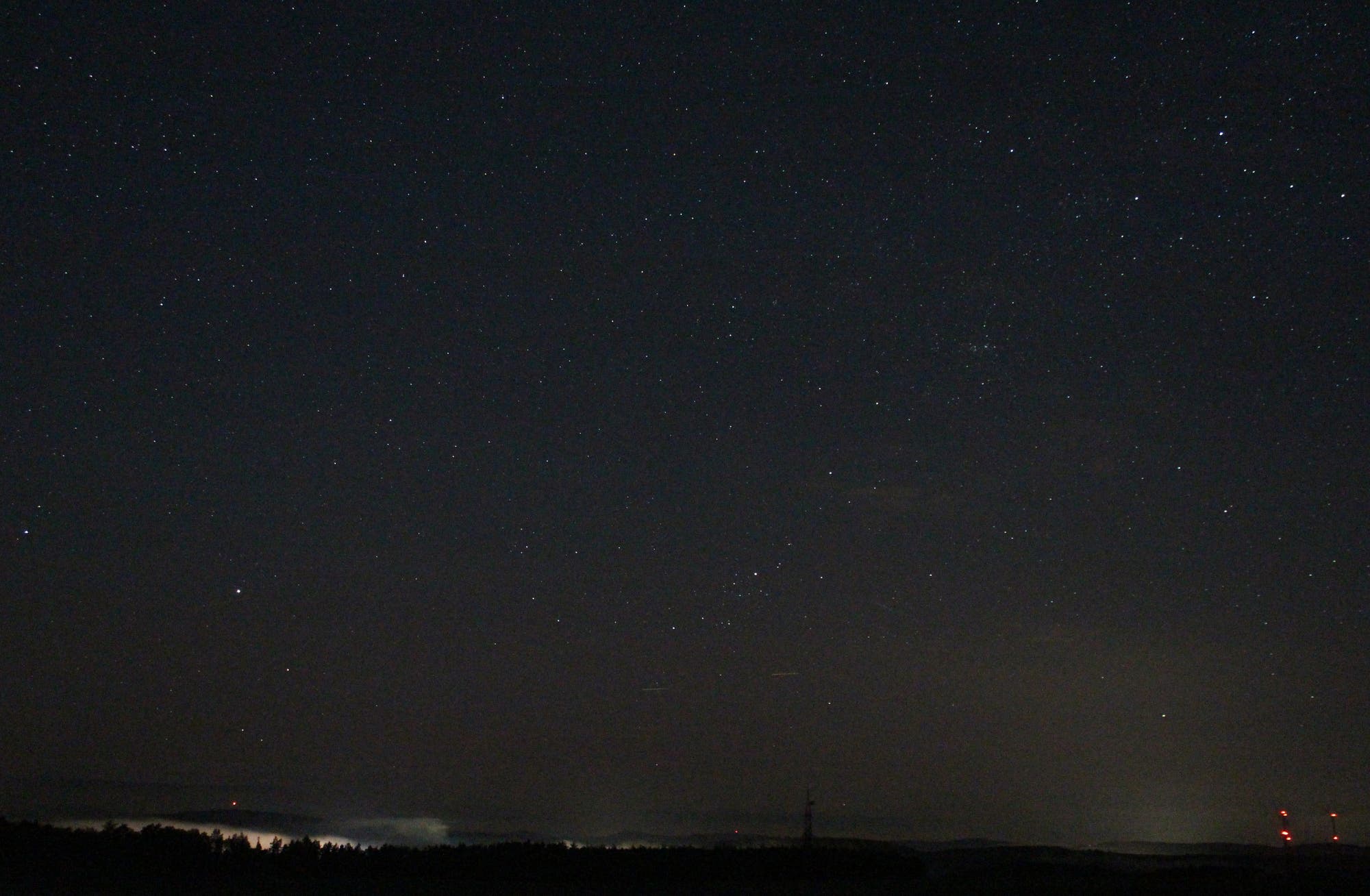 Blick zum Nordhorizont