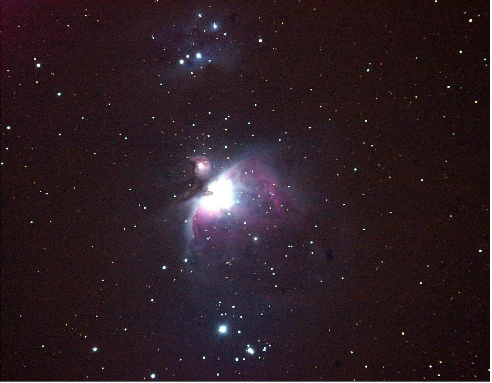 Orion M42 und der Running Man