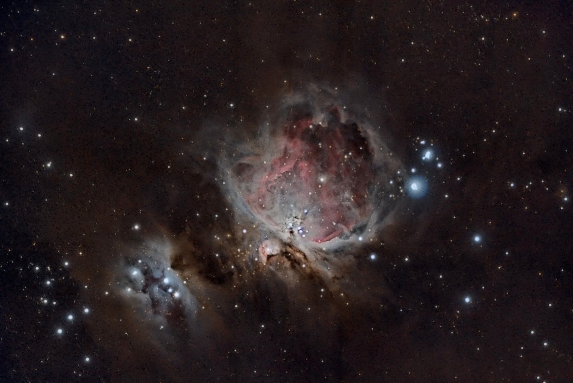 Orion-Nebel aus der Restekiste