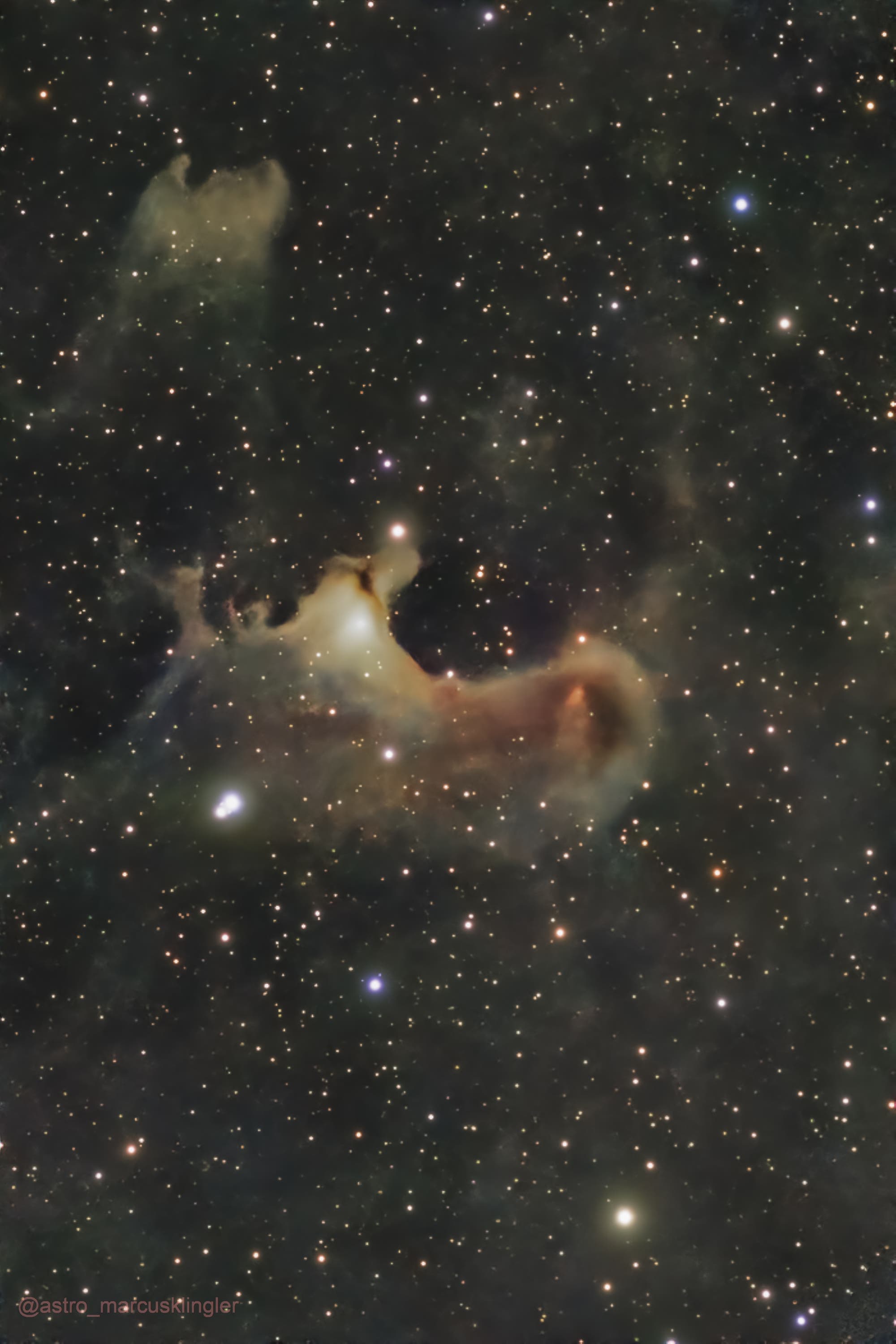Sh2-136: Ghosts of Cepheus