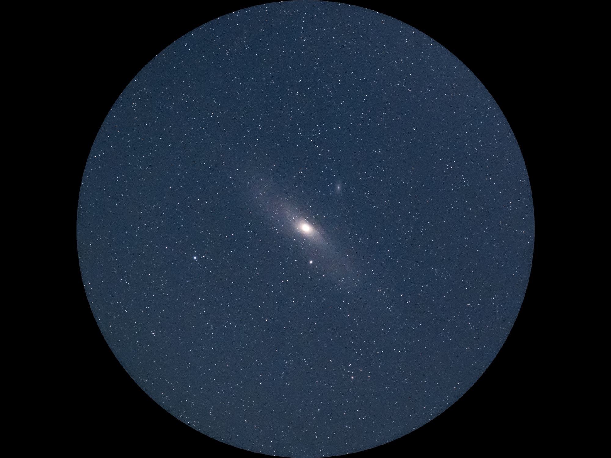 Messier 31 aus der Großstadt