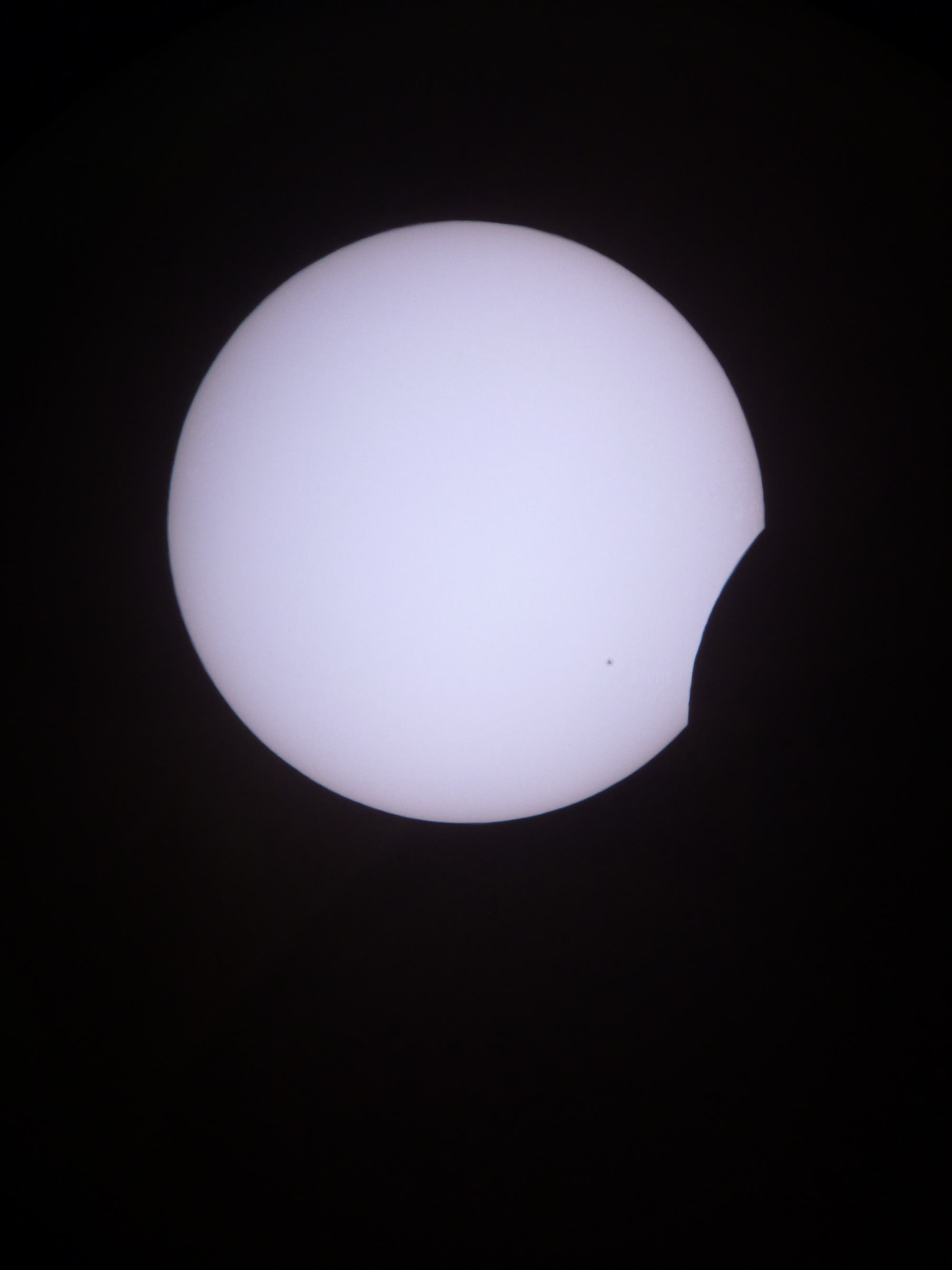 Beobachtung der Sonnenfinsternis am 20.3.2015