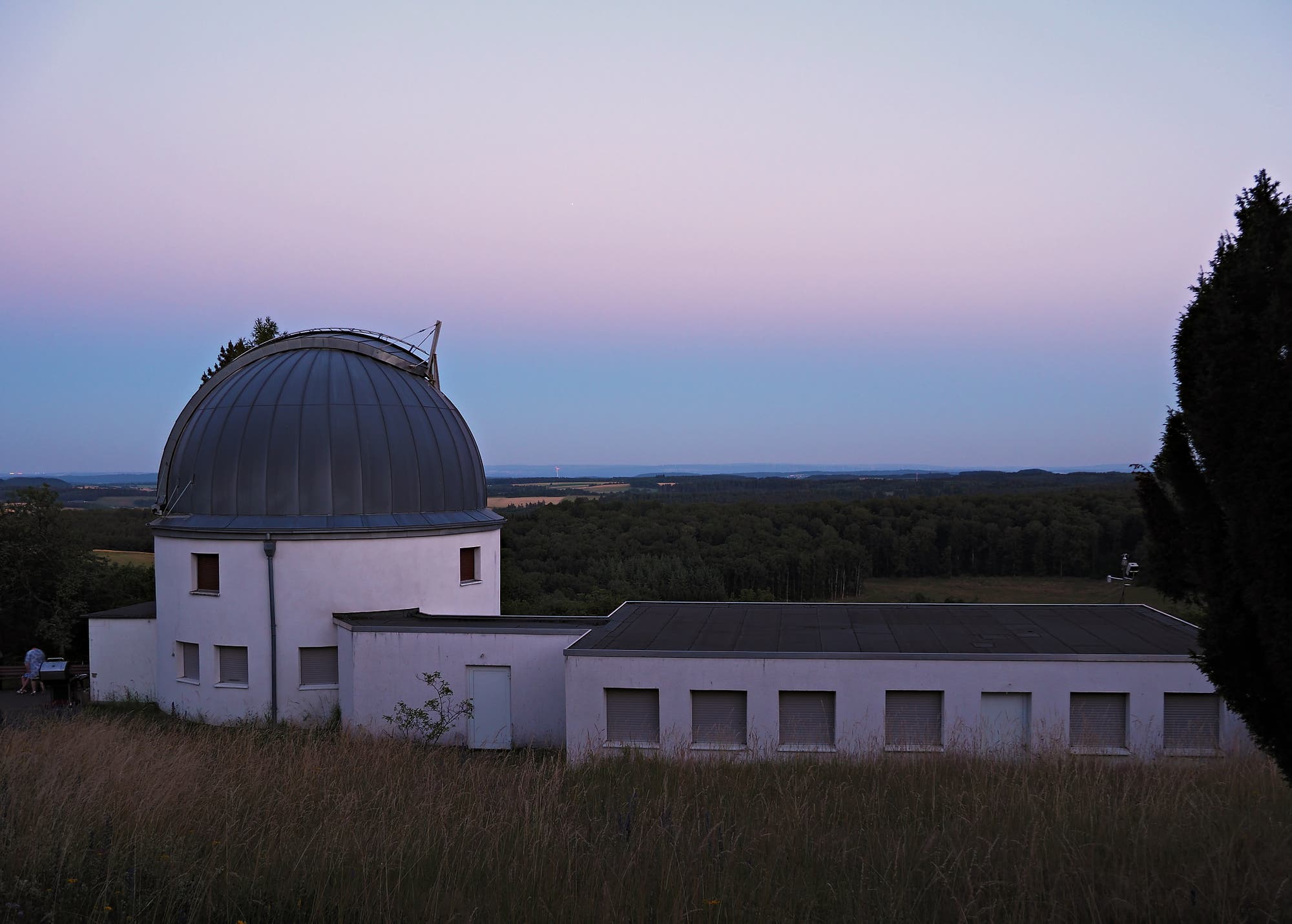 Erdschatten vom Observatorium Hoher List