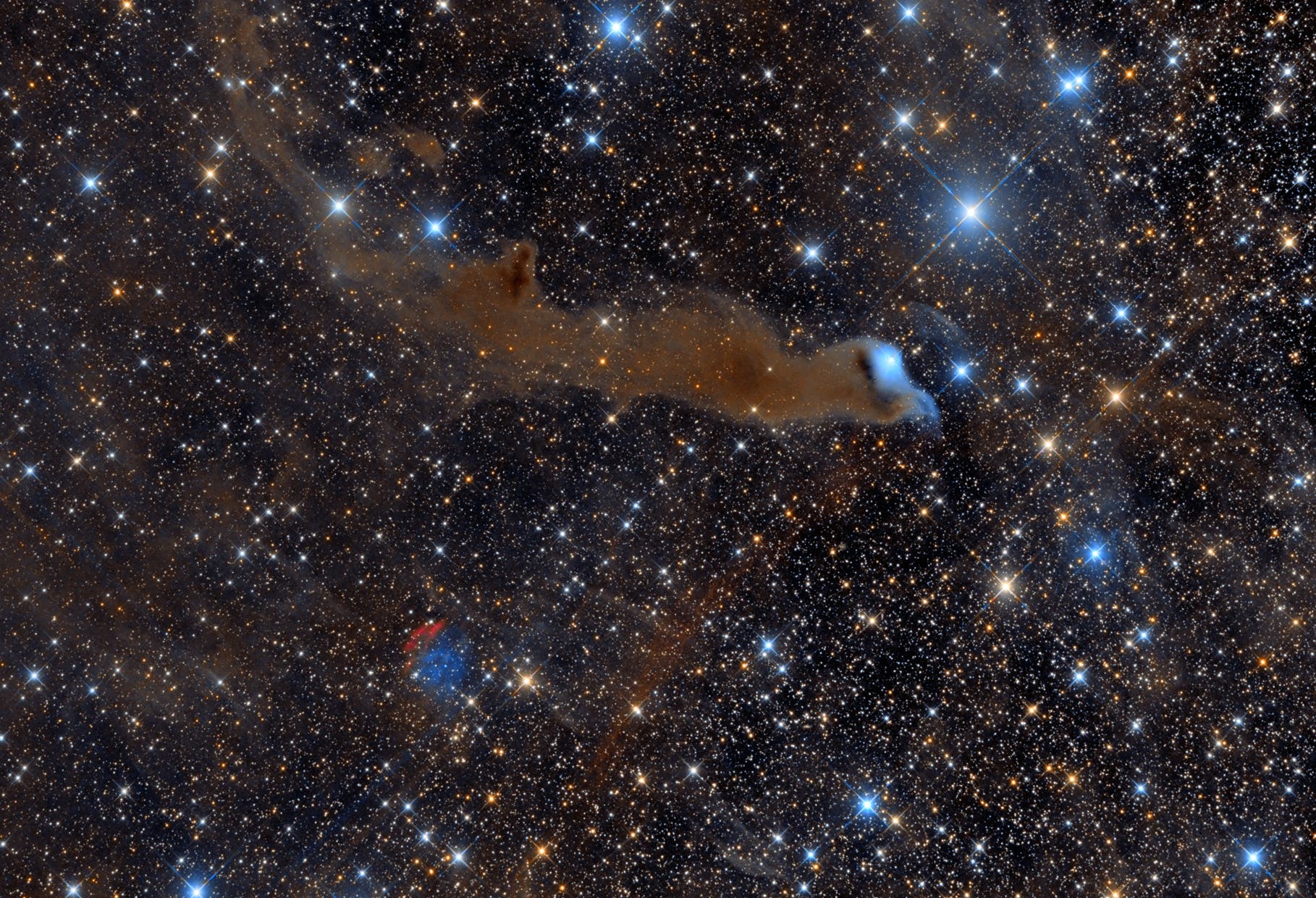 Van den Berg 152 reflection nebula