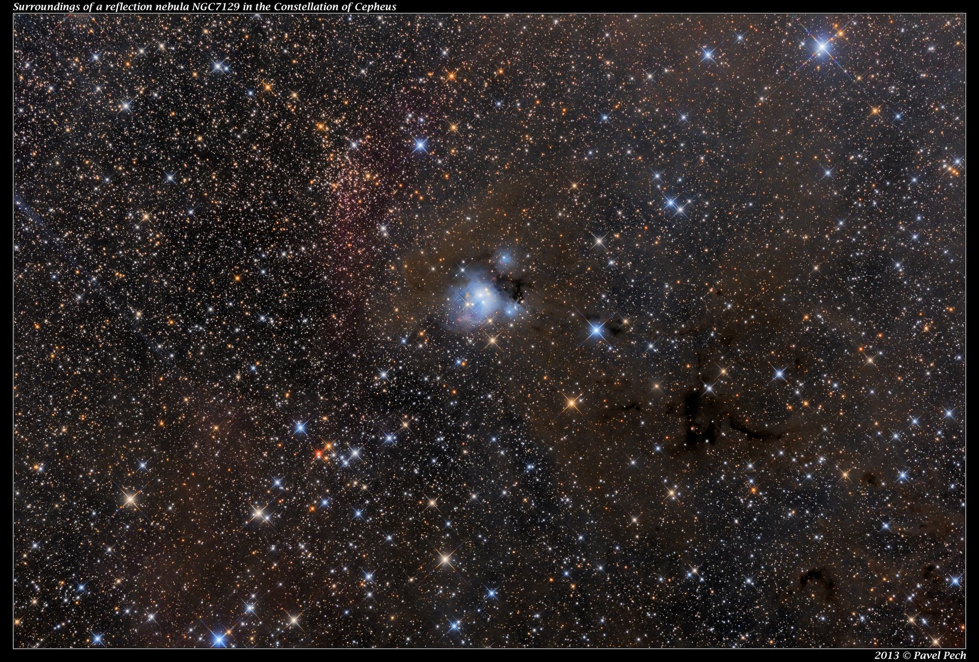 NGC 7129 and surroundings