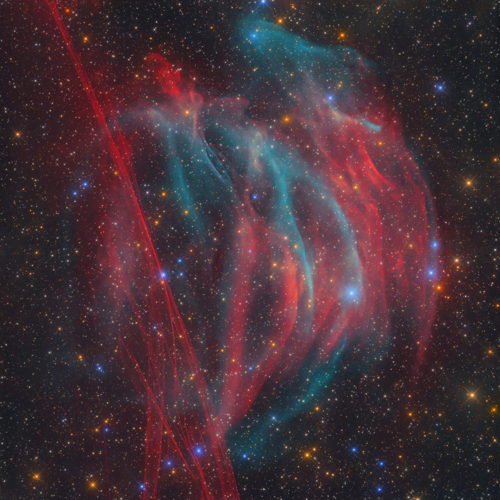 PaStDr 8 / Der Bärenstein-Nebel und der Supernova-Überrest G354-33