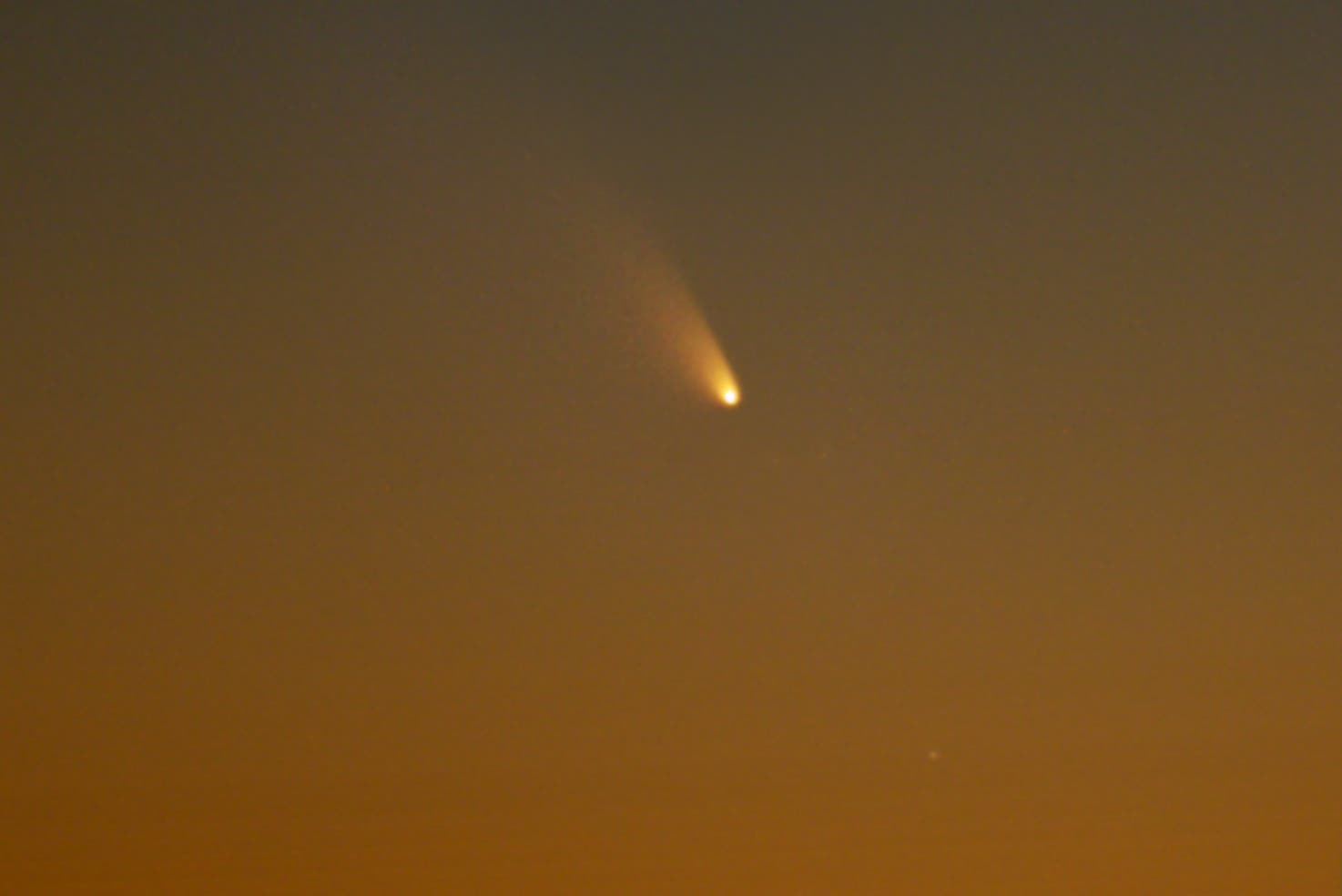 Komet PANSTARRS und Uranus