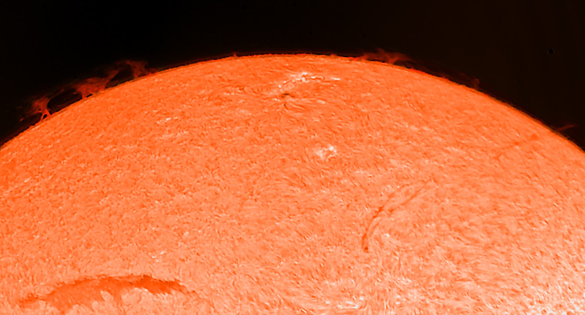 Aktive Sonnenregion am 21. September 2015