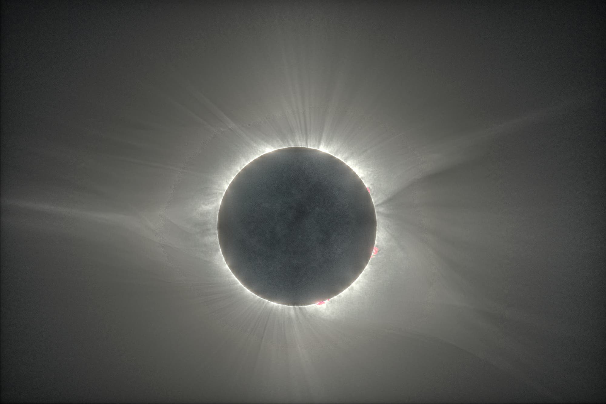 Solar Eclipse 2017 from Cherohala Skyway