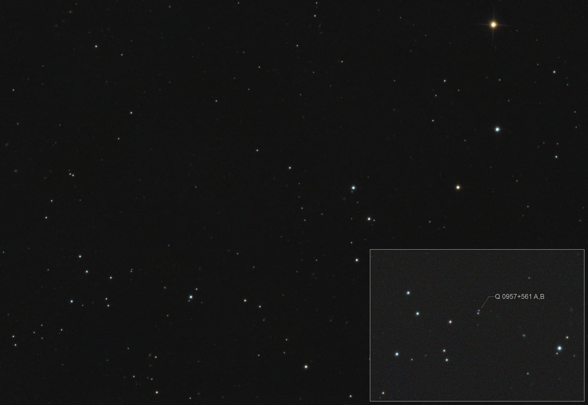 Doppelquasar Q0957+561 A,B