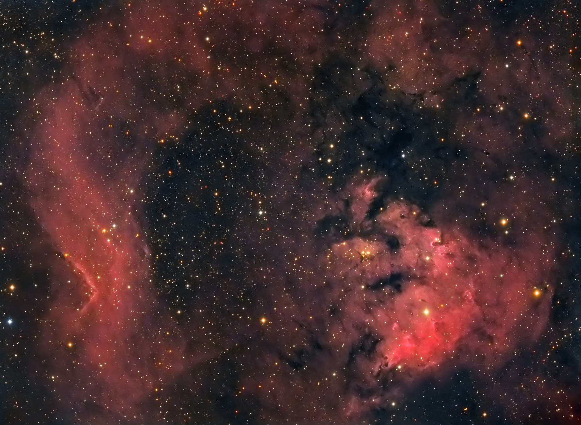 NGC 7822 und Cederblad 214