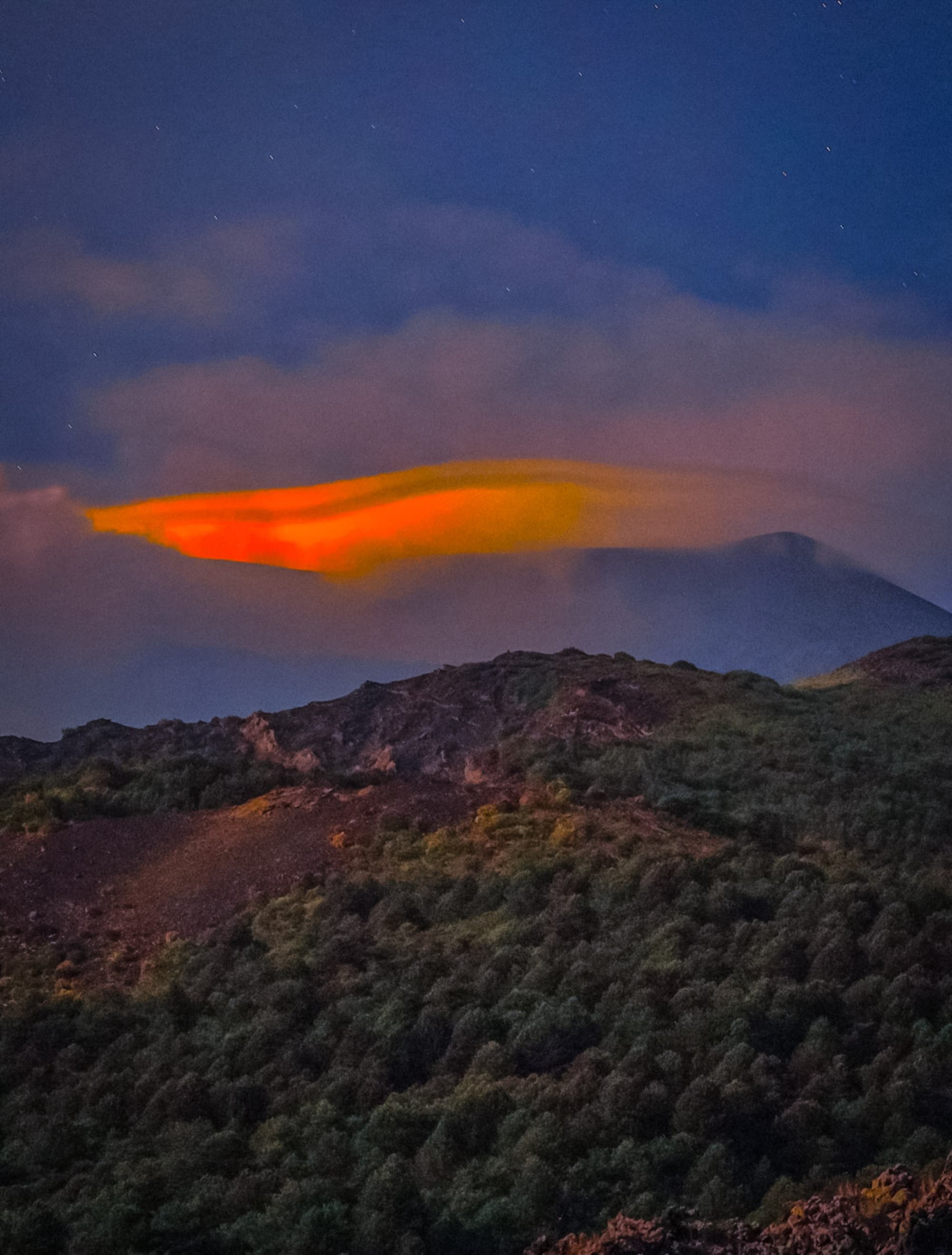 Lenticular cloud Etna - Sicily 