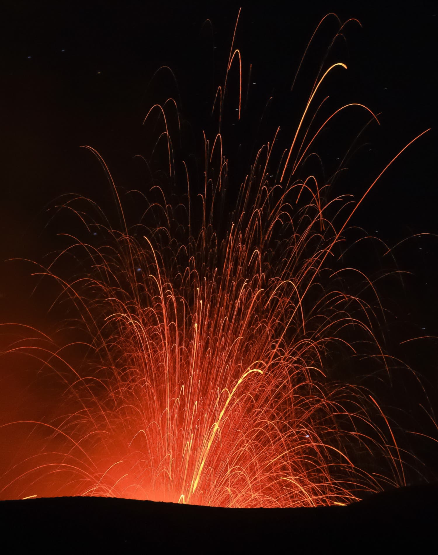 Second shot Eruption - Etna 
