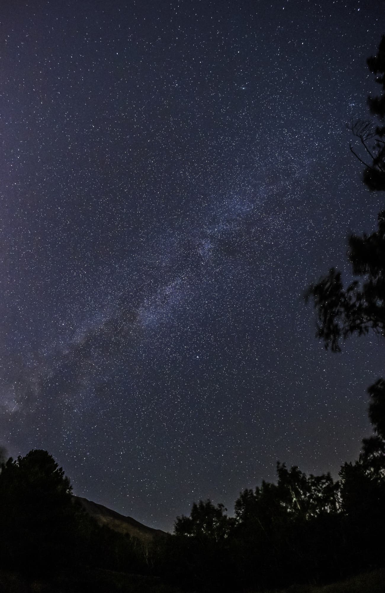 Milky way above l'Etna 