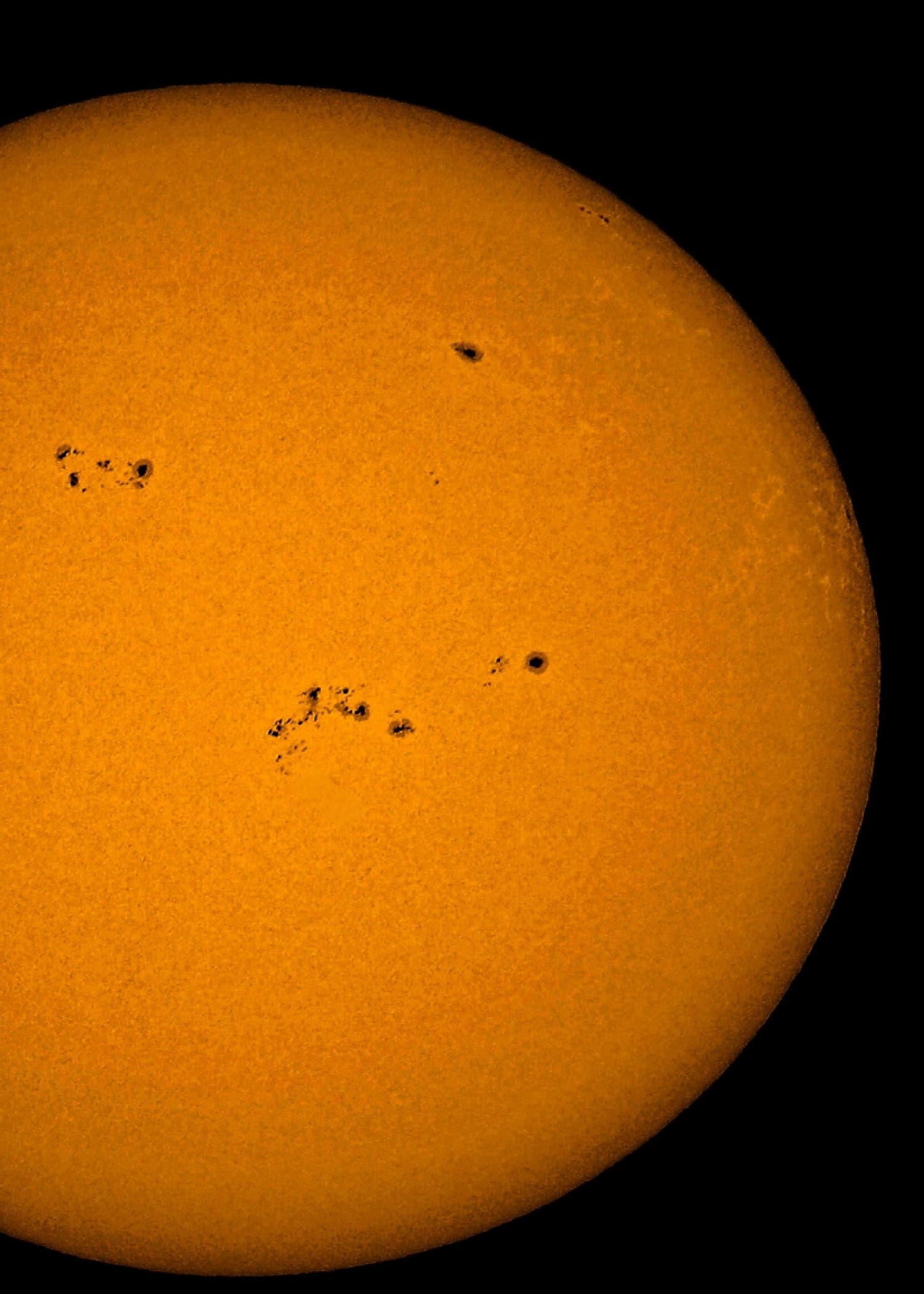 Current Sunspots Sicily-Italy Ragusa