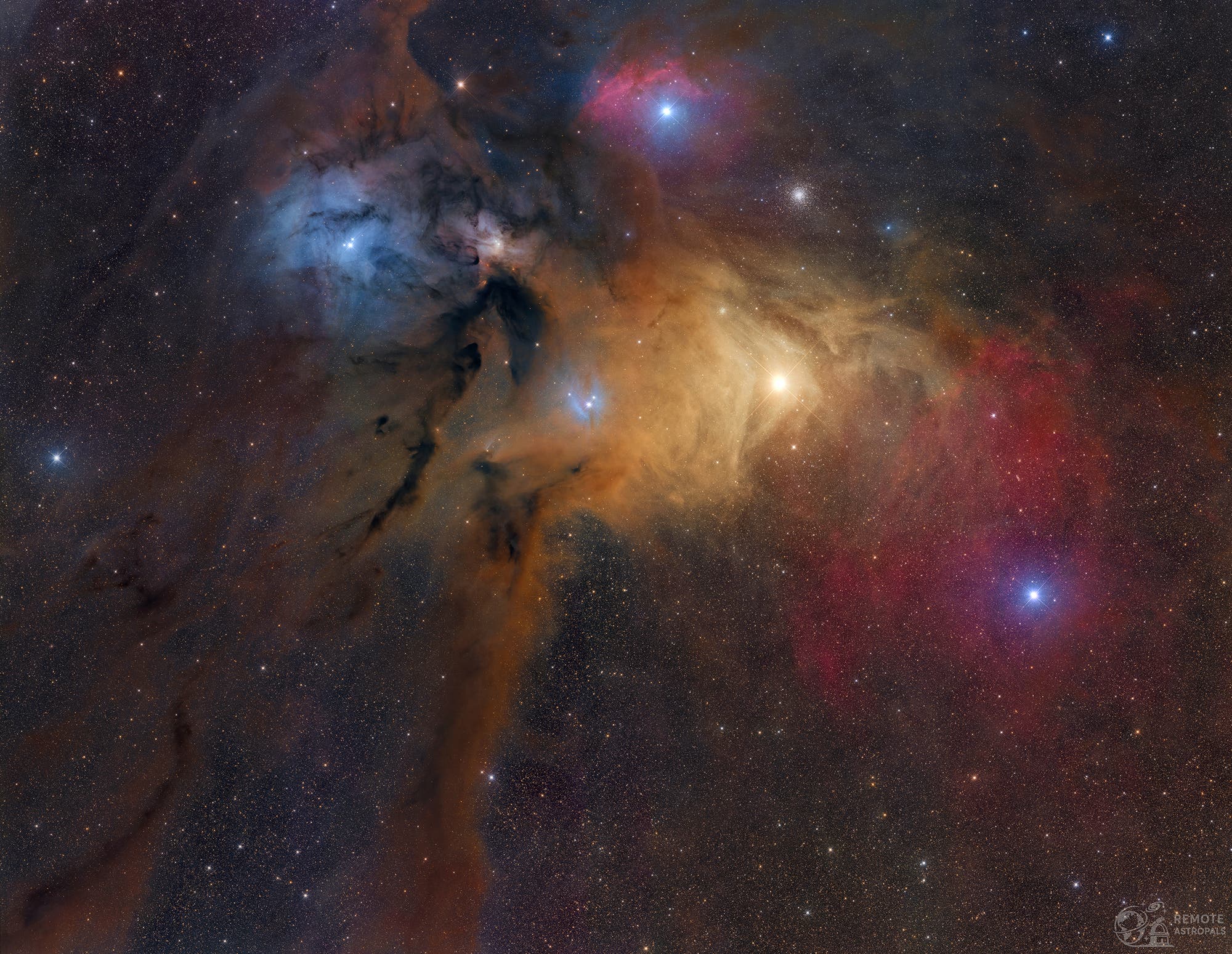 Die Molekülwolke Rho Ophiuchi