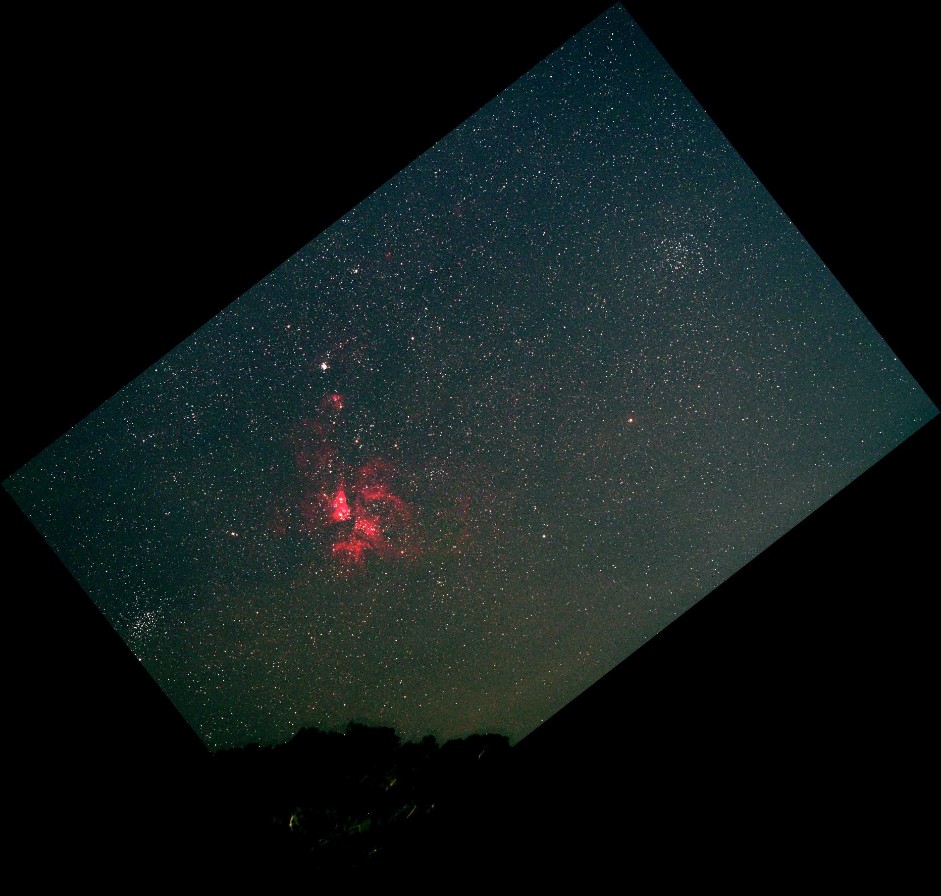 Der Aufgang von Eta Carinae
