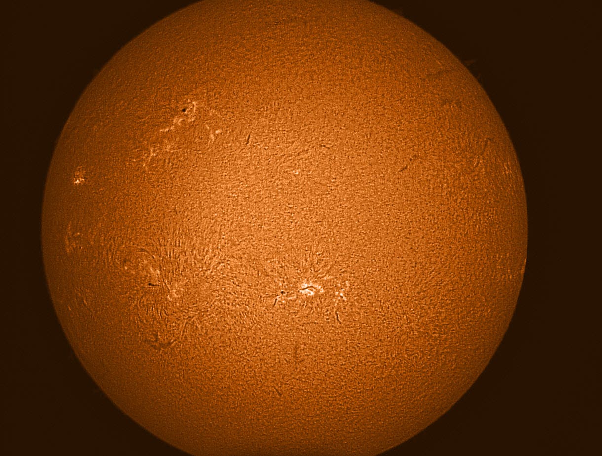 Sonne am 19. Mai 2013 mit Flare